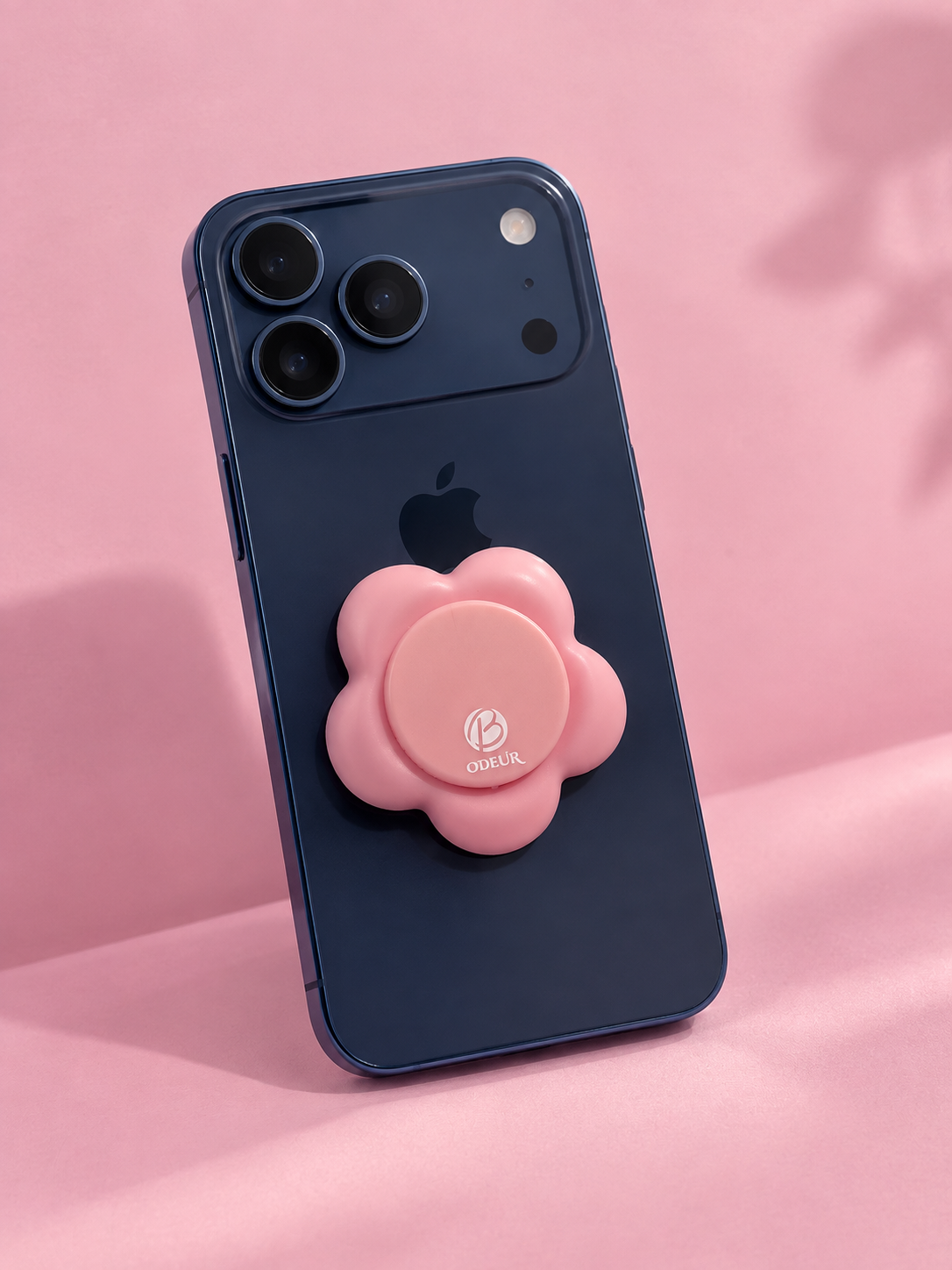 Phone lip balm holder