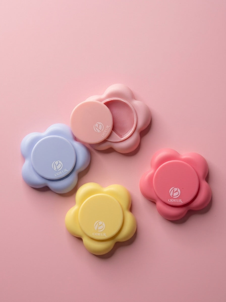 Phone lip balm holder